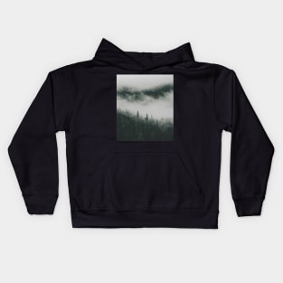 Misty Mountain Forest Kids Hoodie